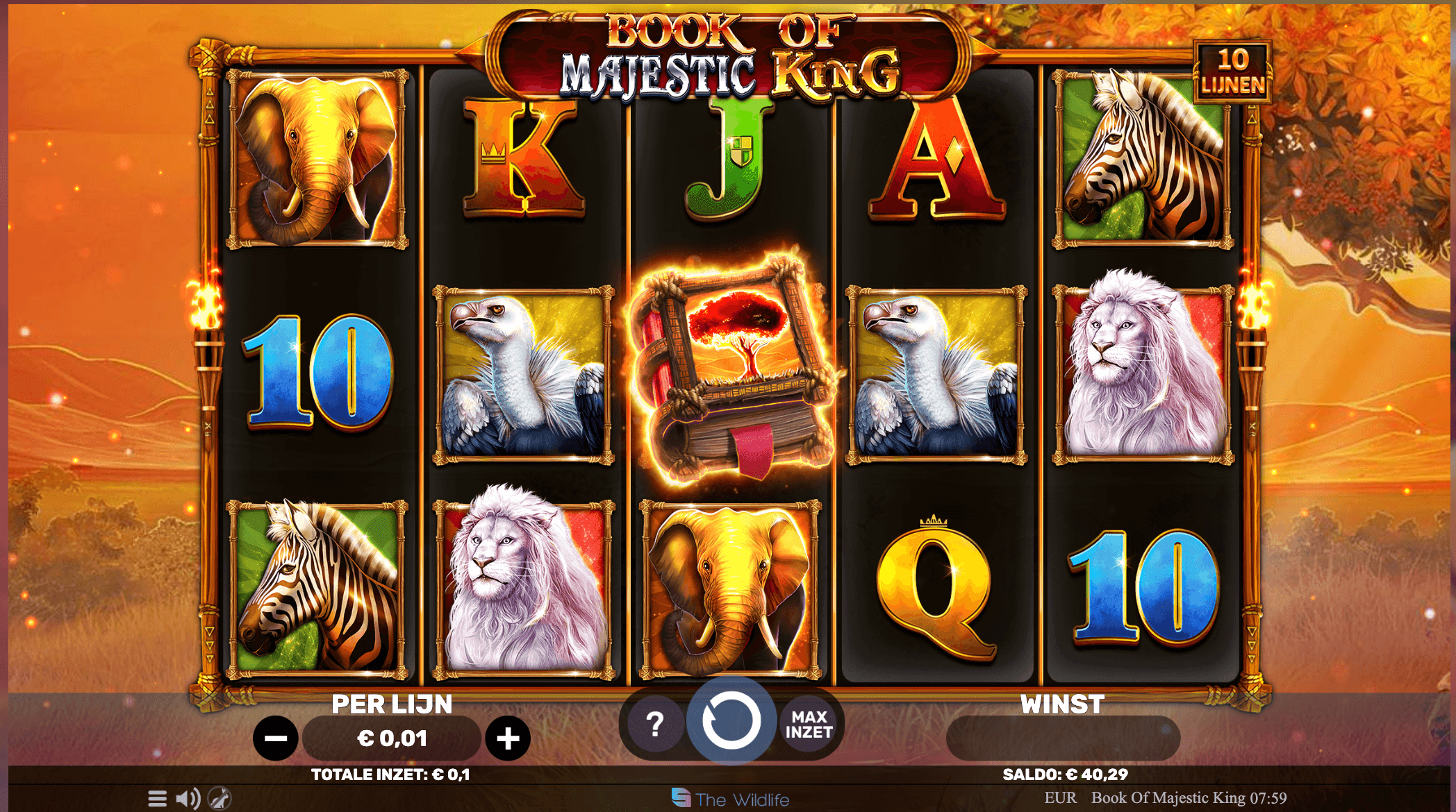 Casino Kakadu Majestic King slot