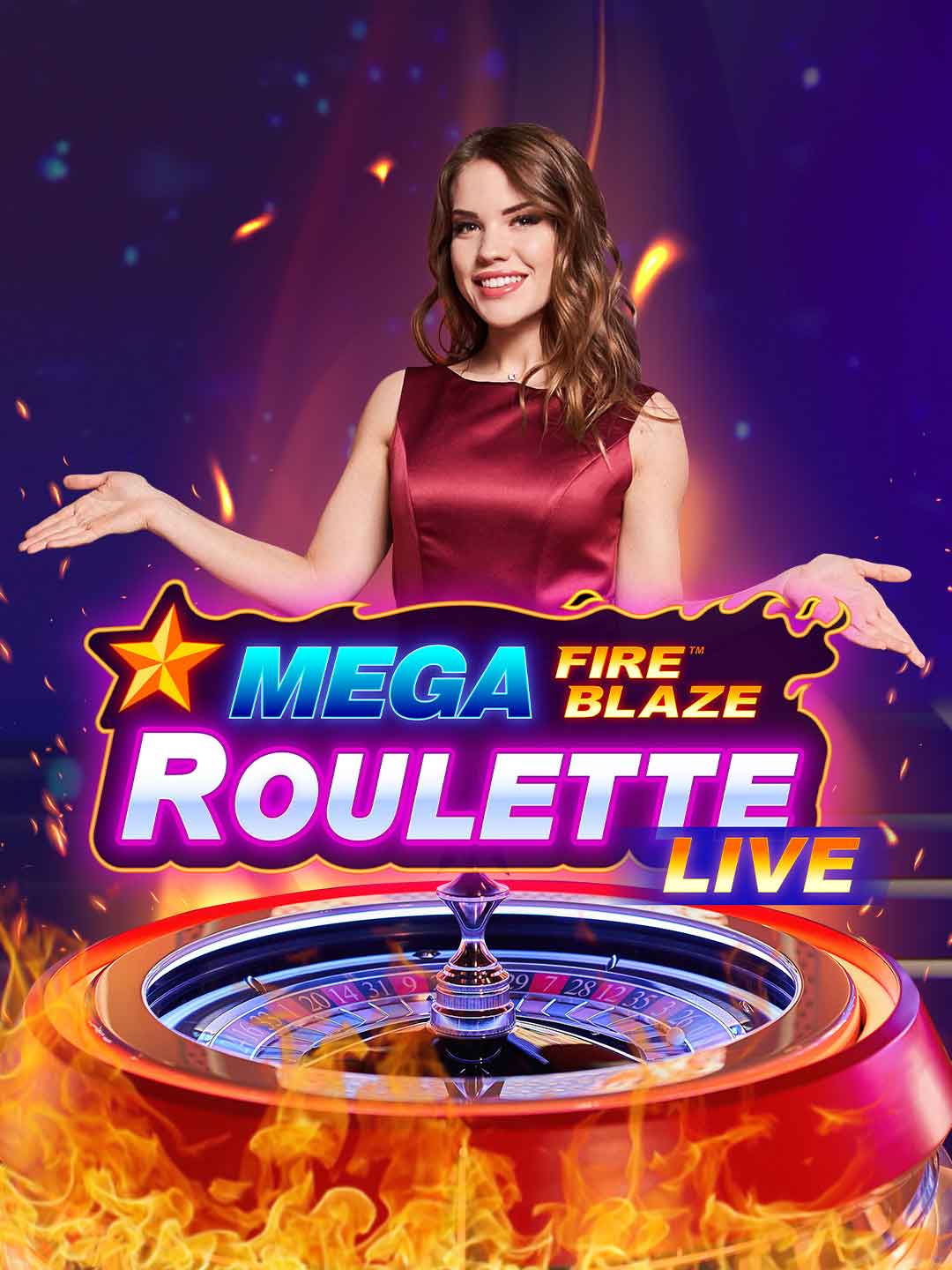 Mega Fire Blaze Roulette Live