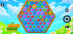 Honey Gems gameplay