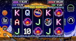 Space Invaders Win & Spin gameplay