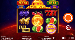 Fire Coins: Hold and Win gameplay